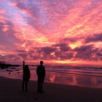 Black's Beach on Christmas