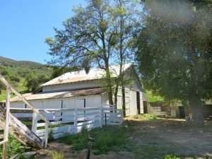 Hunt Ranch's outbuildings